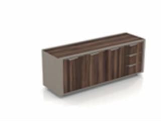 Two Cover Side Table Cabinet