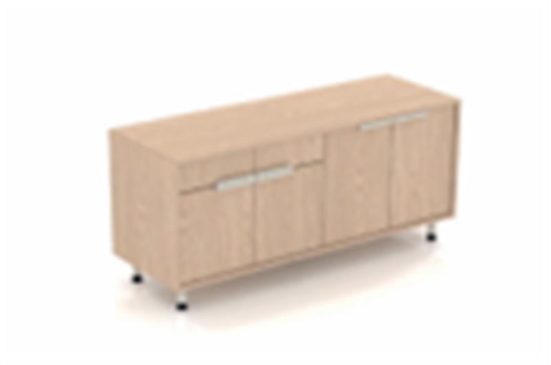 Three Cover Side Table Cabinet