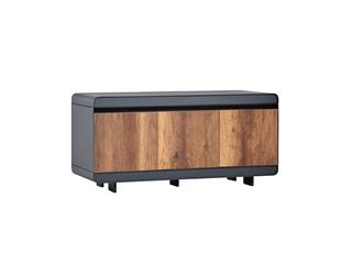 Three Cover Side Table Cabinet